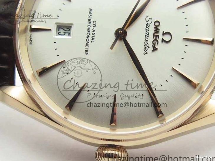 1219 Seamaster Edizione Venezia RG Best Edition White Dial On Leather Strap A Timeless 8127